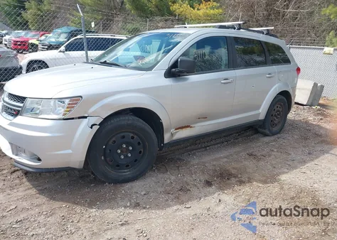 2014 Dodge Journey Se from USA, damaged, VIN 3C4PDCAB2ET166065